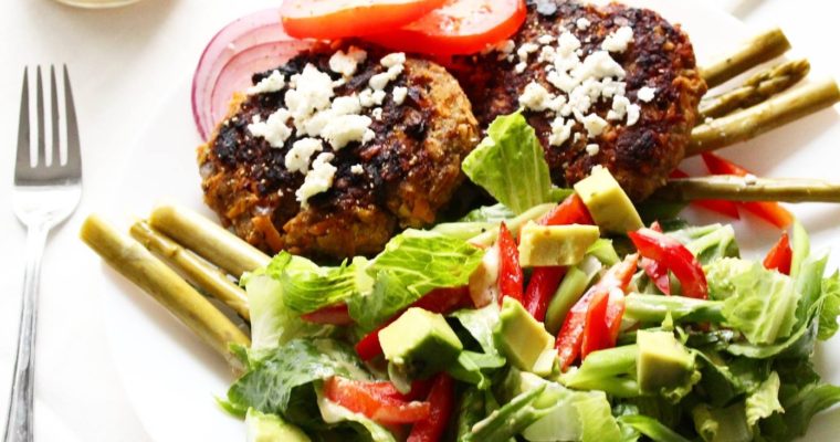 High-Protein Lean Beef & Quinoa Burgers