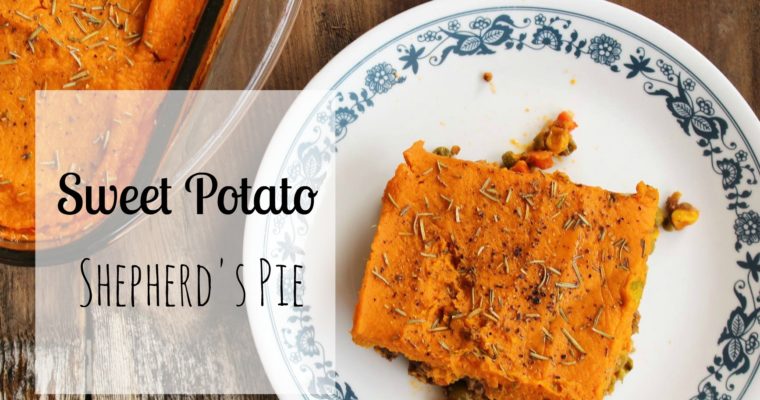 Sweet Potato Shepherd’s Pie (Healthy Twist)