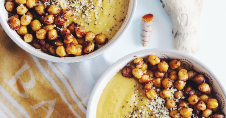 Butternut Squash & Coconut Soup (gluten-free + vegan)